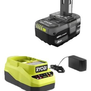 Cargador Ryobi 18v One+ Pcg002 Y Batería 4ah 2-2.26