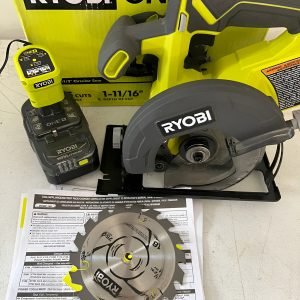 Sierra Circular 5 1/2 PuLG Ryobi 18v Pcl500b Kit 2-4.12