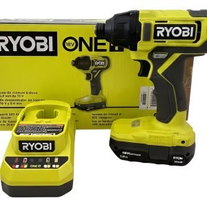 Kit Destornillador De Impacto Ryobi 18v Inc Bat Y Cargador