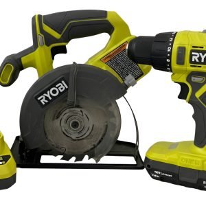 Kit Combo Ryobi 18v One Taladro Y Sierra 1 Bateria 1-3.08