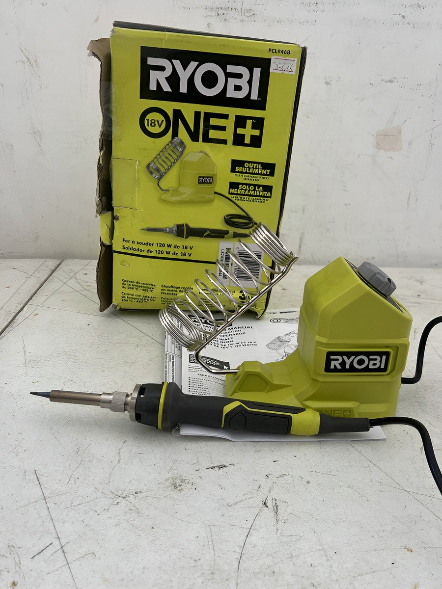 Cautín Para Soldar Inalámbrico Ryobi Pcl946b 18v 120w 3-4.45