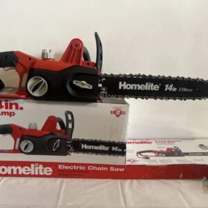 Motosierra Homelite 836-780 Motosierra Eléctrica, 14 In, 9 A Rojo