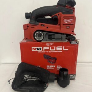 Lijadora De Banda Milwaukee 2832-20 3in X 18in 18v 8-1.09 Rojo