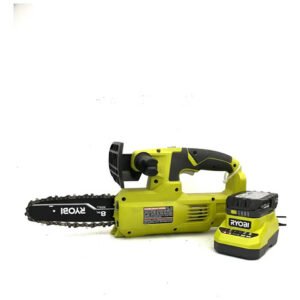 Motosierra De Poda 8 Pulgadas Ryobi 18v P5452 Kit 6-1.01 Verde