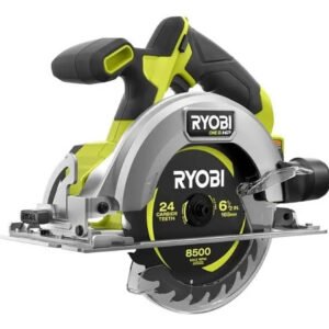 Sierra Circular Inal. Ryobi S/carbones, No Incl Bat Color Verde Frecuencia 0